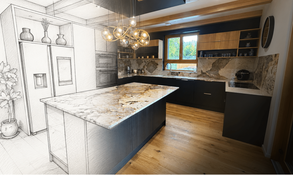 Création de cuisine sur mesure